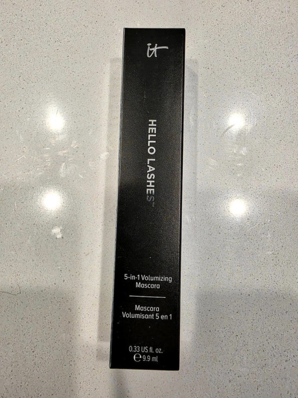 IT Cosmetics Hello Lashes 5-in-1 Volumizing Mascara Black NWT